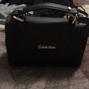 Calvin Klein box shaped mini purse